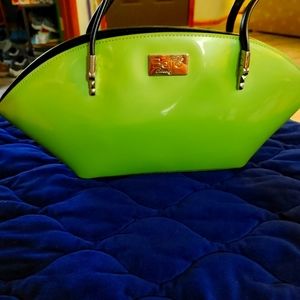 Over the Moon Purse from Beijo. Green.